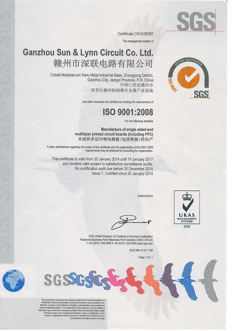 ISO9001-2008证书